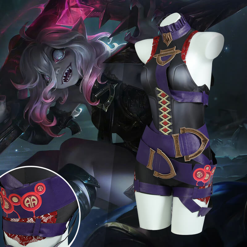 Street Demon Briar Cosplay Costume League of Legends LOL Outfits Takerlama