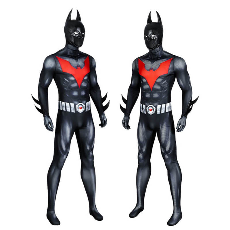 DC Batman Beyond Cosplay Costume Bruce Wayne Jumpsuit-Batman of the Future