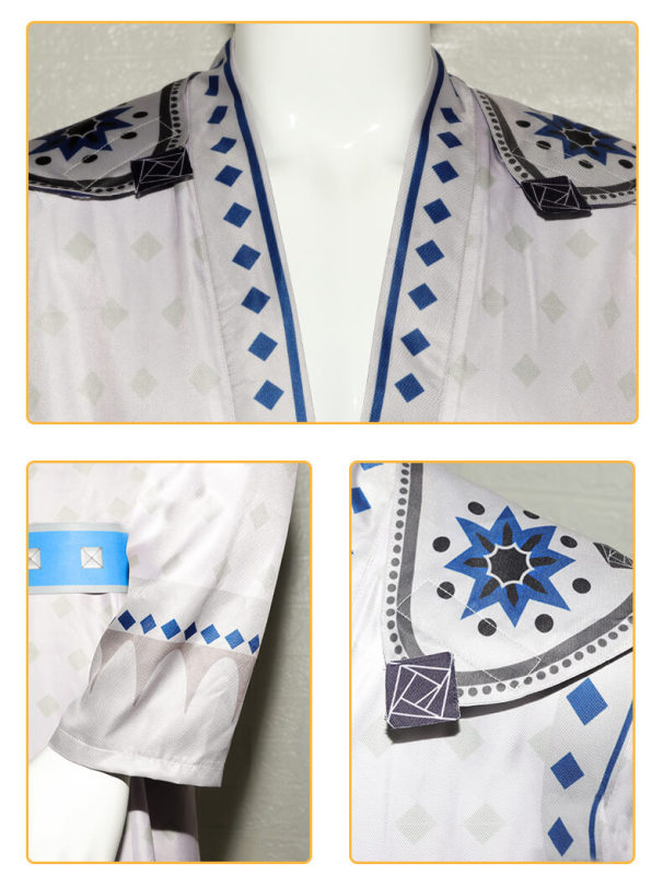 Wish King Magnifico White Costume Disney 2023 Film Party Carnival Halloween Outfit Takerlama