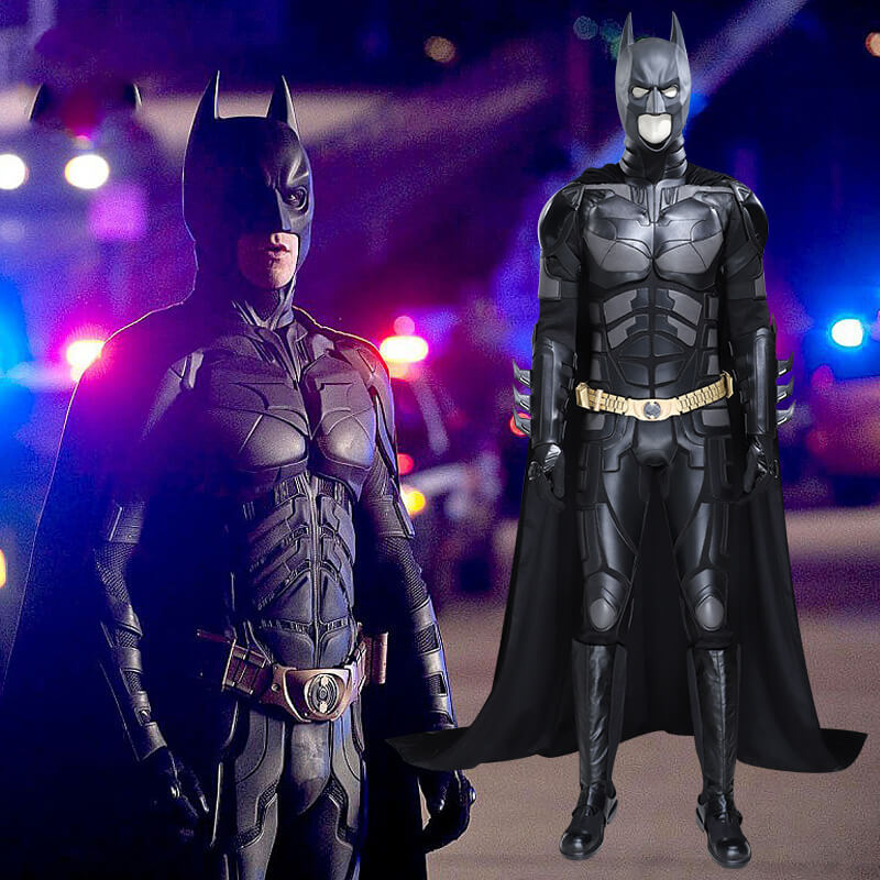Batman The Dark Knight Bruce Wayne Cosplay Costume Mask (In Stock)