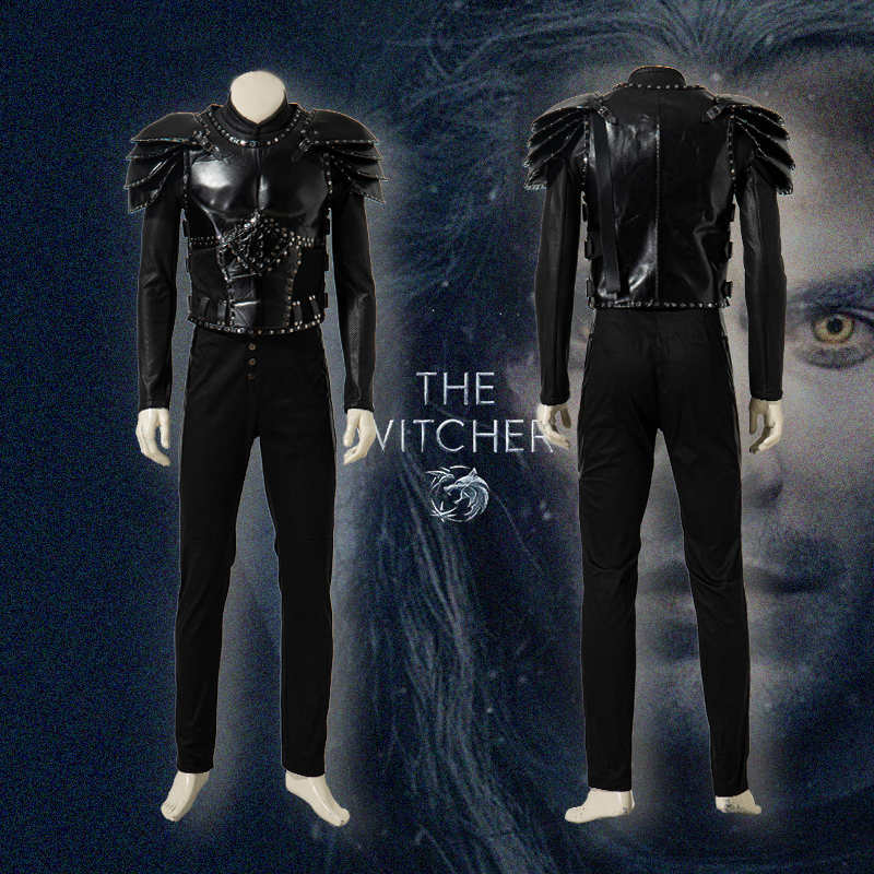 The Witcher Season 2 Geralt of Rivia Cosplay Costume (Without Sword, Shoes&Necklace)