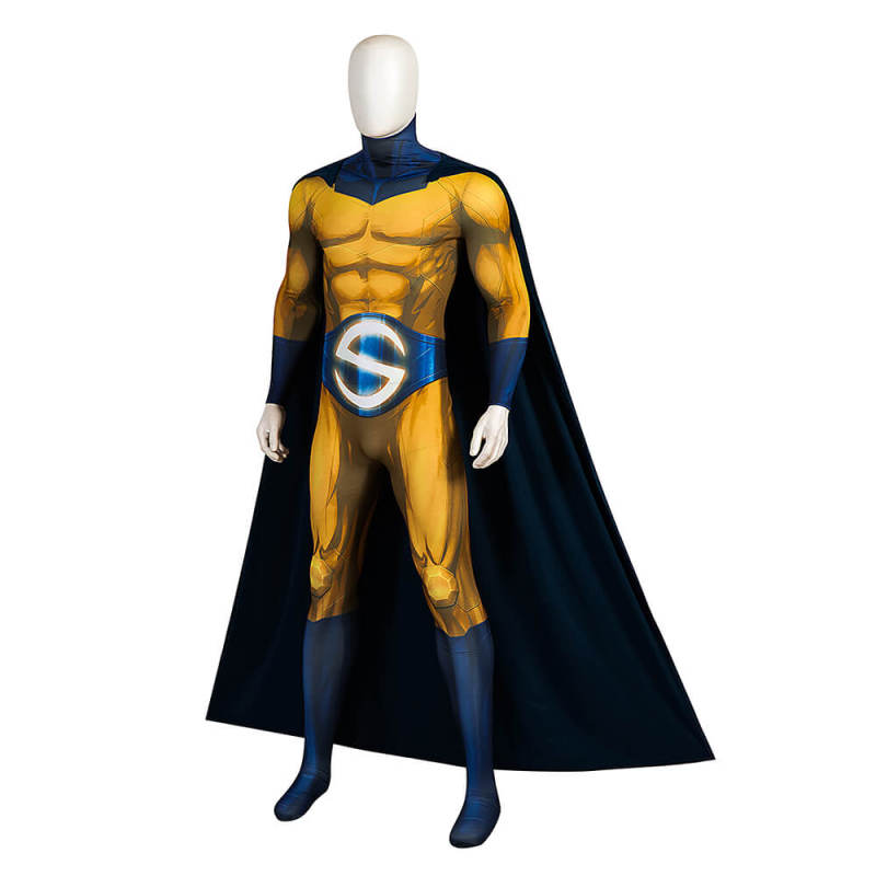 Marvel Sentry Cosplay Costume 3D Printed Jumpsuit With Cloak Takerlama