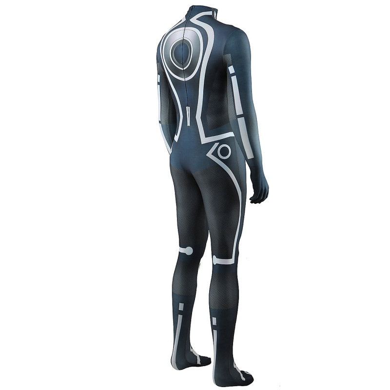Tron Legacy Costume Sam Flynn Cosplay Bodysuit Takerlama