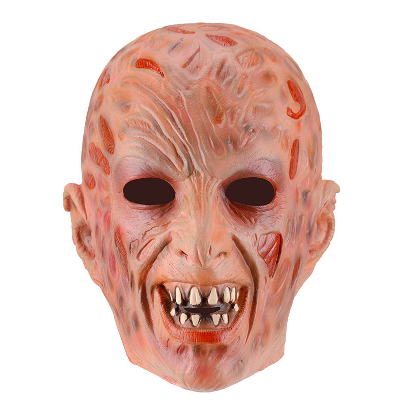 Freddy Krueger Cosplay Mask A Nightmare on Elm Street Adult Takerlama
