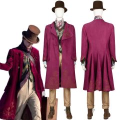 Takerlama Willy Wonka Costume 2023 Charlie and The Chocolate Factory Deluxe