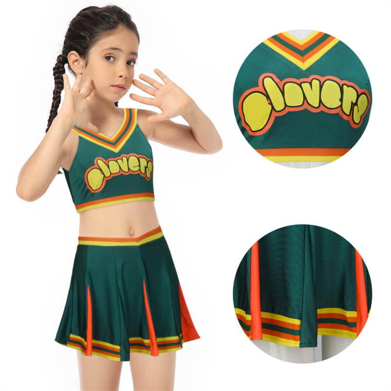 Takerlama Children Bring It On Clovers Cheerleader Uniform