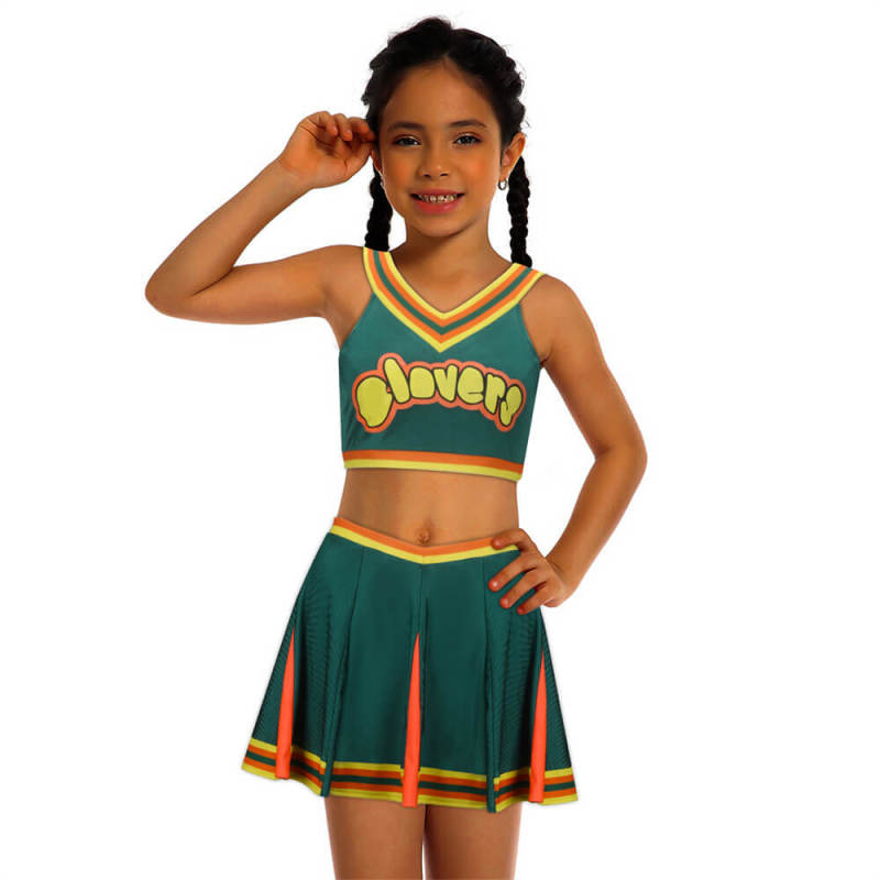 Takerlama Children Bring It On Clovers Cheerleader Uniform