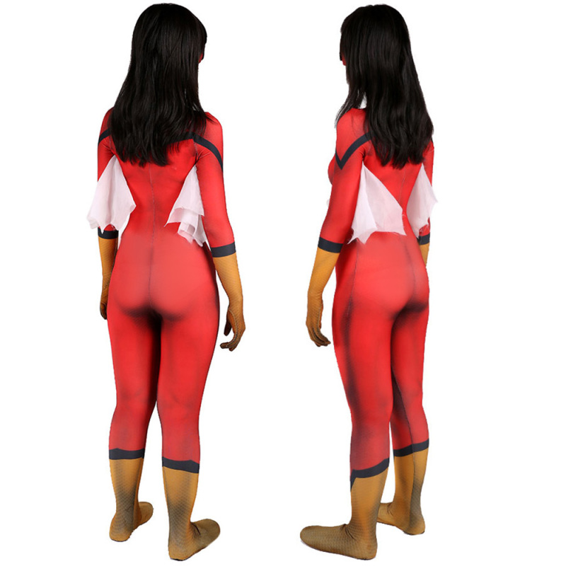 Takerlama Spider-Woman Jessica Drew Superheroe Cosplay Costume Adults Kids