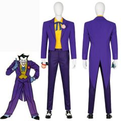 Takerlama Classic Joker Purple Cosplay Costume 1992 Batman The Animated Series