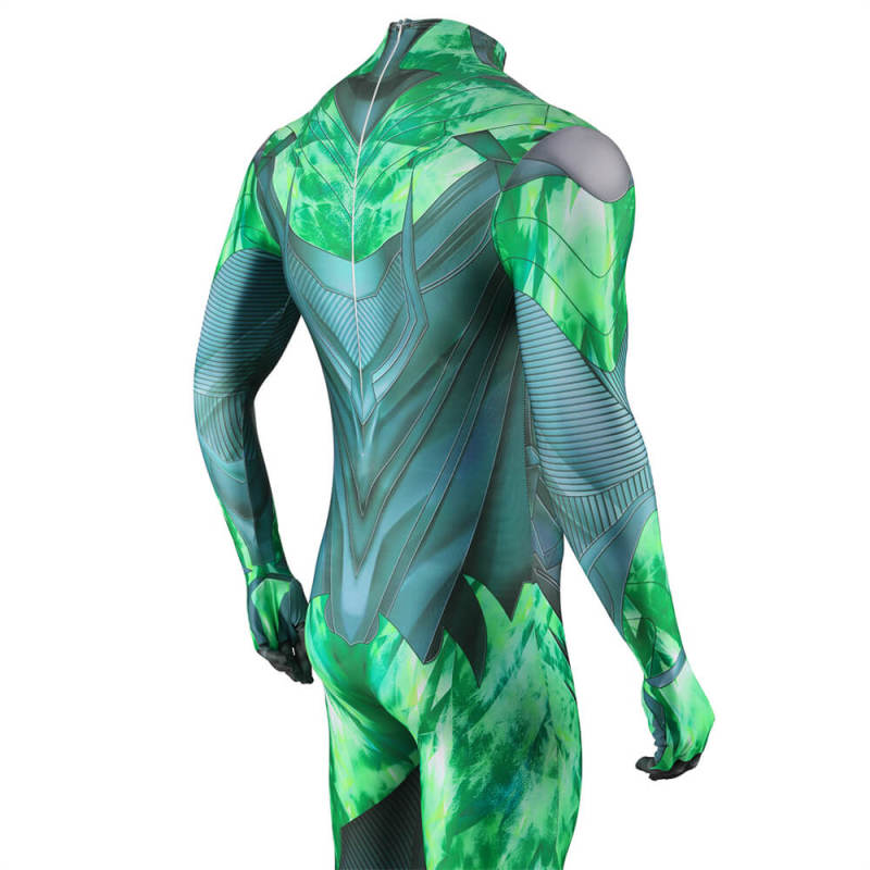 Green Lantern Cosplay Costume-Suicide Squad Kill the Justice League Takerlama