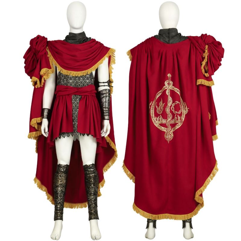 Elden Ring Shadow of the Erdtree Messmer the Impaler Cosplay Costume Takerlama