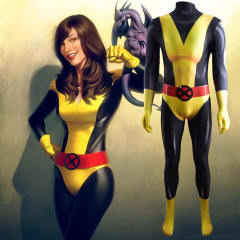 X-Men Kitty Pryde Cosplay Costume Adults Kids Shadowcat Bodysuit Takerlama