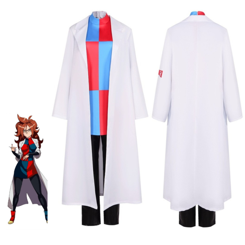 Dragon Ball FighterZ Android 21 Cosplay Costume Takerlama