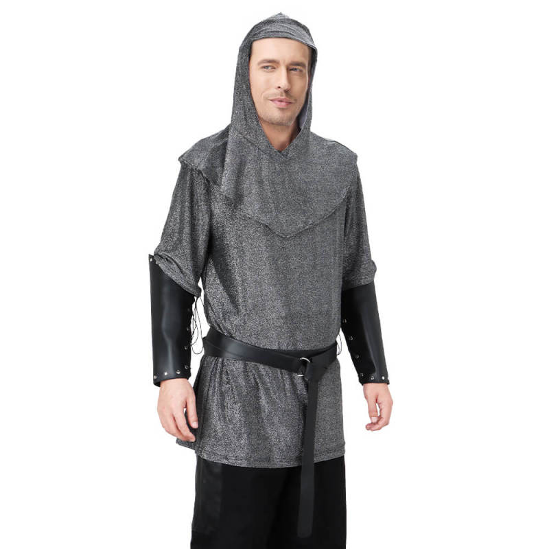 Renaissance Medieval Noble Knight Cosplay Costume Men's Halloween Outfits Takerlama