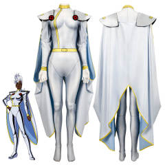 X-Men 97 Storm Cosplay Costume Deluxe 2024 TV Superhero Jumpsuit Cloak Takerlama