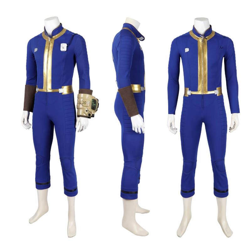 Fallout 4 Vault 75 Suit Halloween Cosplay Costume For Men Takerlama