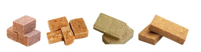 Compressed biscuit production line