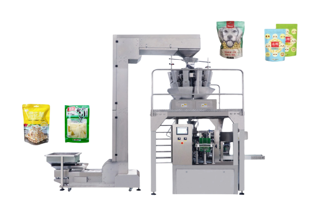 BAGS FEEDING PACKAGING MACHINE