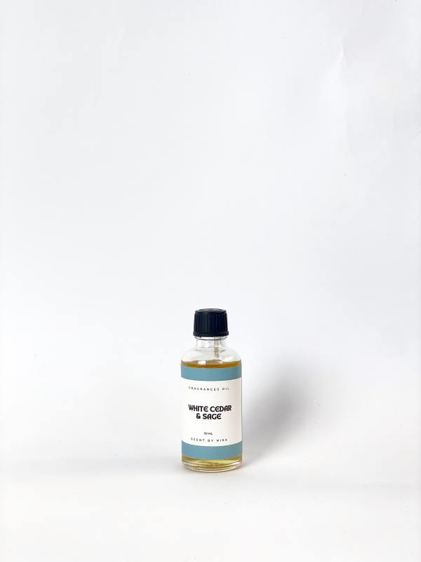 White Cedar &amp; Sage - Tinh dầu thiên nhiên