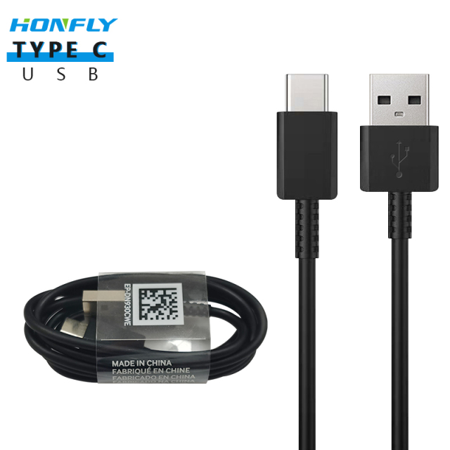 Honfly Wholesale hight quality type c data cables for samsung galaxy s10 S8 usb Cable 1M 2A Fast Charge Data Line