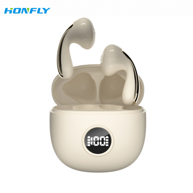 Honfly New semi-in-ear wireless Bluetooth headset LX04 sports running high-quality long-lasting noise-cancelling headset