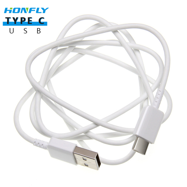 Honfly Wholesale hight quality type c data cables for samsung galaxy s10 S8 usb Cable 1M 2A Fast Charge Data Line