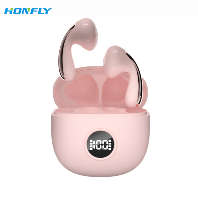 Honfly New semi-in-ear wireless Bluetooth headset LX04 sports running high-quality long-lasting noise-cancelling headset