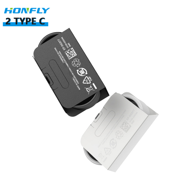 Honfly Wholesale price EP-DG977 type c to type c data cables for samsung galaxy Note10 type-c Cable fast charging
