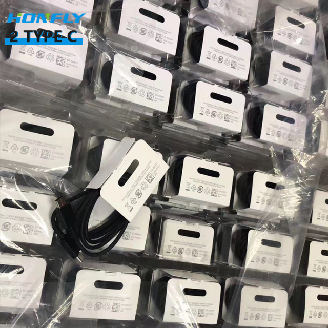 Honfly Wholesale price EP-DG977 type c to type c data cables for samsung galaxy Note10 type-c Cable fast charging