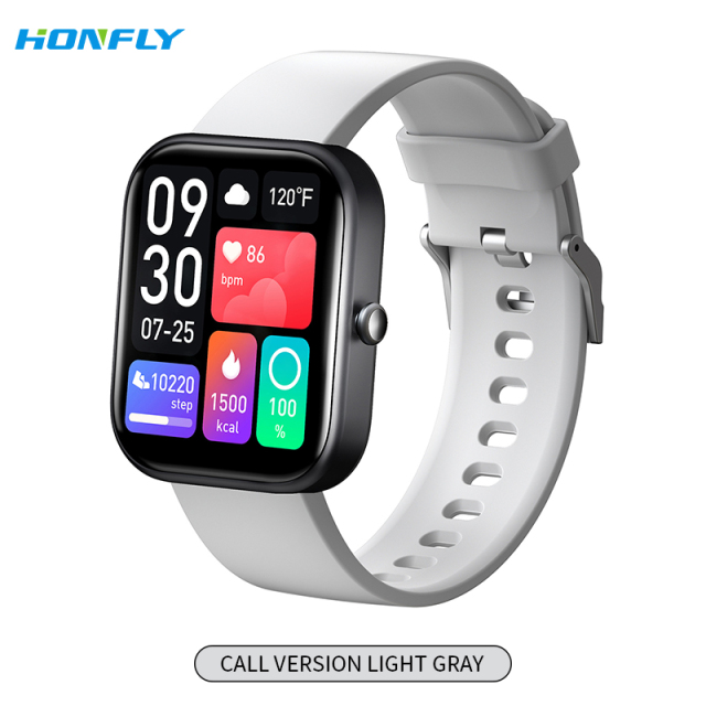 Honfly Fashion Wearable Body Fitness Tracker Electric GTS5 Watch Women's Smart Dial Phone Men's Sports Watch