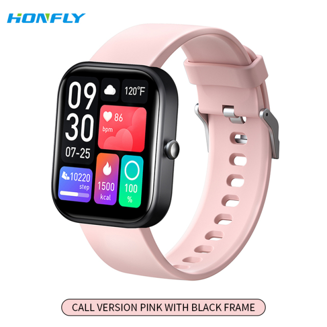 Honfly Fashion Wearable Body Fitness Tracker Electric GTS5 Watch Women's Smart Dial Phone Men's Sports Watch