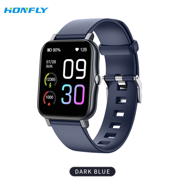 Honfly Gts2 Watch Women's Watch Gold Bluetooth Call Heart Rate Blood Oxygen Pressure Temperature Breathing Training Sleep Monitoring Reminder Health Sports Monitoring Men's Smart Watch