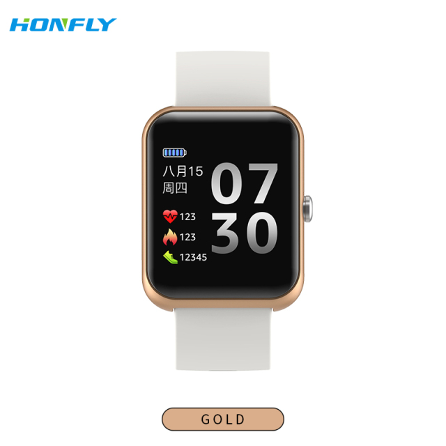 Honfly S20 girls smart bracelet reminds to take pictures, step counting, heart rate, sleep monitoring, Bluetooth sports men's smart watch