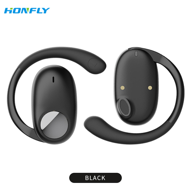 Honfly LX08 ear-mounted Bluetooth headset, ultra-long battery life, noise-cancelling wireless headset, waterproof sports headset