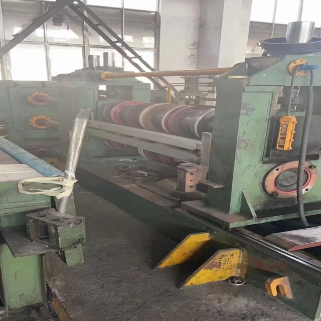 Used 0.2-3.0*1600 steel Slitting line