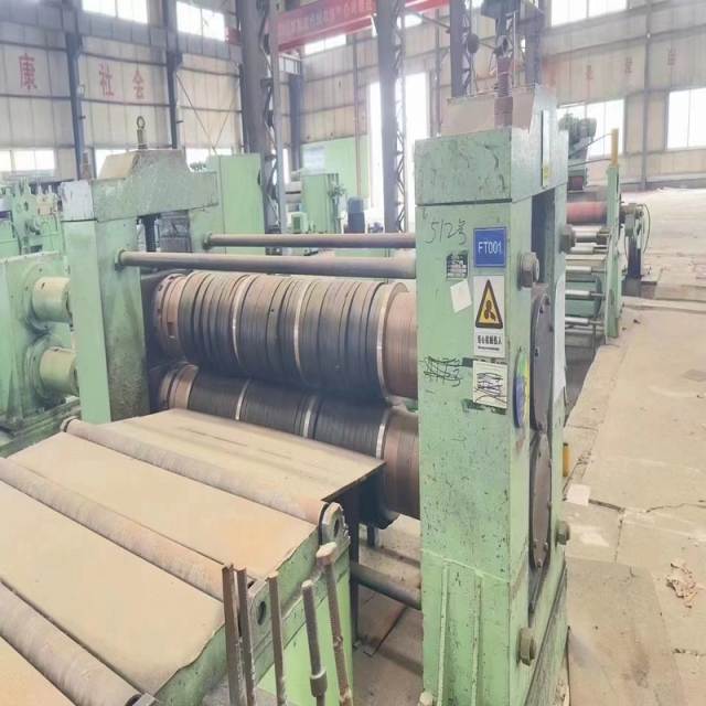 Used 0.2-3.0*1650mm Slitting line