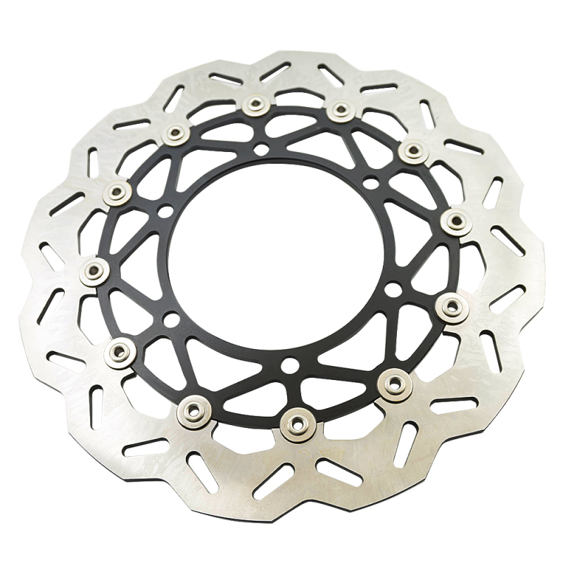 FXCNC Motorcycle Front Brake Disc Rotor 320mm For Ninja 250R 2008-2012
