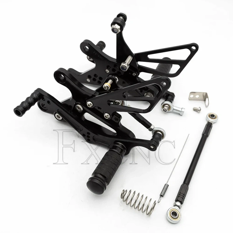 For Yamaha YZF R1 YZF-R1 YZFR1 2004 2005 2006 Motorcycle CNC Rearset Footrest Rear Set Adjustable Footpeg Rearset Foot Peg Pedal