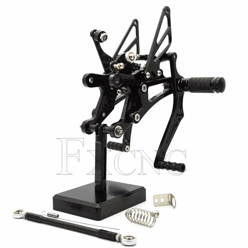 For Yamaha YZF R1 YZF-R1 YZFR1 2004 2005 2006 Motorcycle CNC Rearset Footrest Rear Set Adjustable Footpeg Rearset Foot Peg Pedal