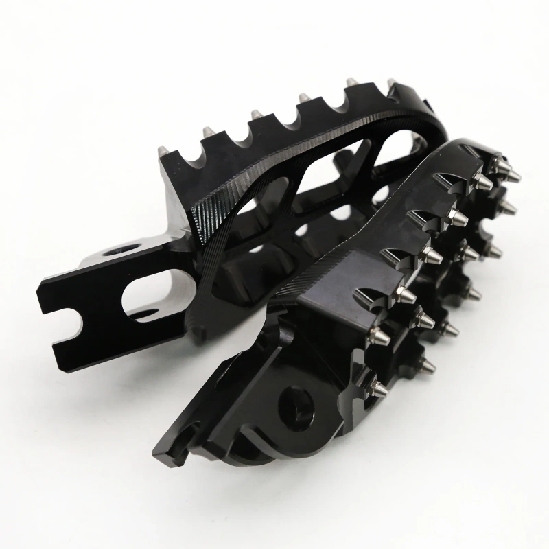 For Kawasaki KX250 2005-2007 KX250F KX450F 2007-2015 KX KLX CNC Footpeg Foot Pegs Pedal Footrest KLX450R KLX 450R 2008-2013