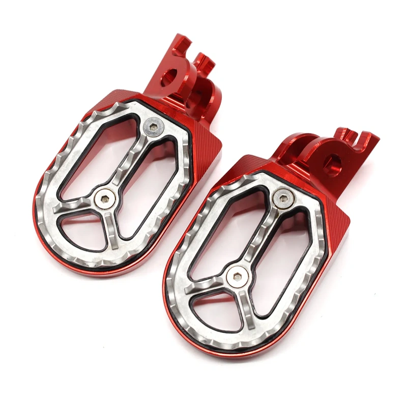 Wholesale Footpeg For Honda CRF250R CRF450R CRF450X CRF450L CRF 250 450 R X L CNC Aluminum Foot Pedal Footrest Pegs