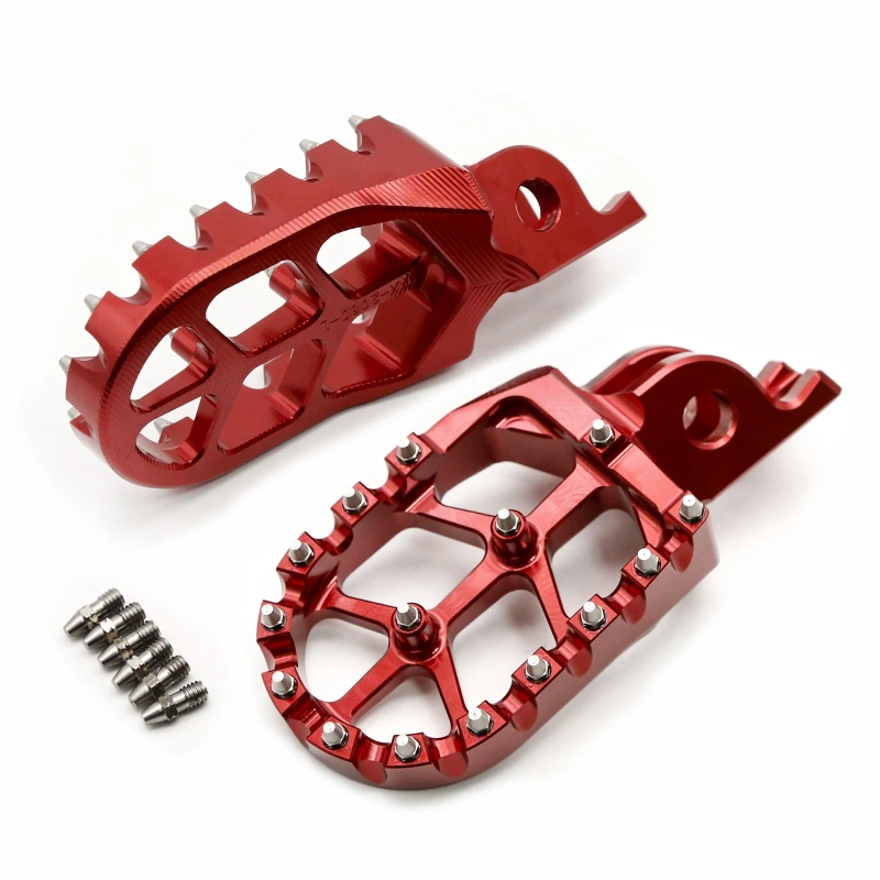 CNC Aluminum Motorcycle Footpeg Foot Pegs Pedal Footrest For Honda CRF 150 250 450 R X RX CR125 CR250 CRF250L/M Rally CRF150R