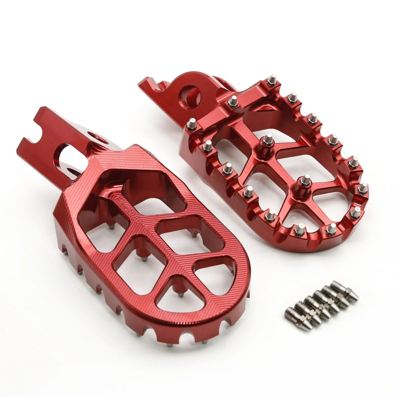 CNC Aluminum Motorcycle Footpeg Foot Pegs Pedal Footrest For Honda CRF 150 250 450 R X RX CR125 CR250 CRF250L/M Rally CRF150R