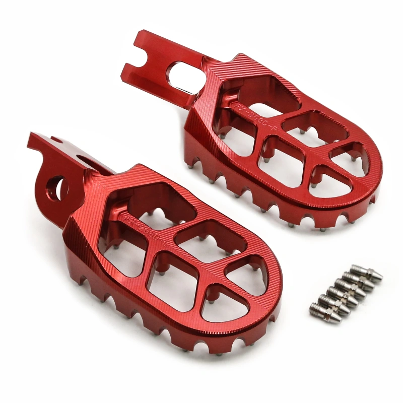 CNC Aluminum Motorcycle Footpeg Foot Pegs Pedal Footrest For Honda CRF 150 250 450 R X RX CR125 CR250 CRF250L/M Rally CRF150R