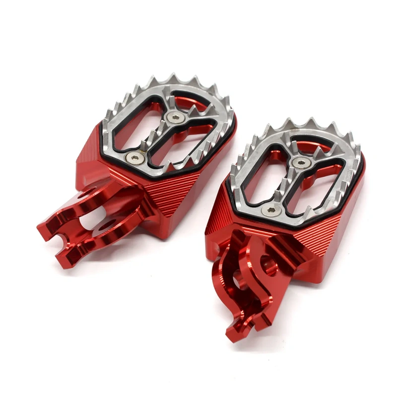 Wholesale Footpeg For Honda CRF250R CRF450R CRF450X CRF450L CRF 250 450 R X L CNC Aluminum Foot Pedal Footrest Pegs