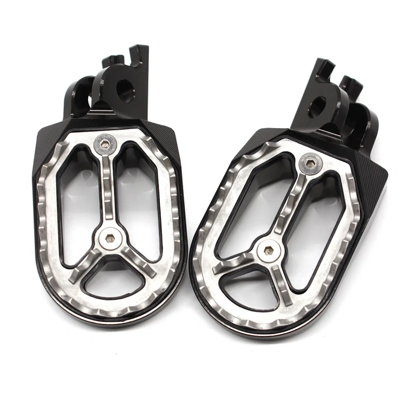 CNC Aluminum Motorcycle Footpeg Foot Pegs Pedal Footrest For Honda CRF 150 250 450 R X RX CR125 CR250 CRF250L/M Rally CRF150R