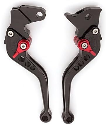 Short Adjustable Brake&amp;Clutch Lever -- For Piaggio Fly 50 125 150 4T，NRG Power DD DT，NRG Power Purejet ，Liberty 125 Leader RST ，Fly 150 4T 2007-2012 (USA)，Liberty 150 4T E3 MOC 2009-2013 ，Liberty 125 4T Delivery E3 2007-2008 