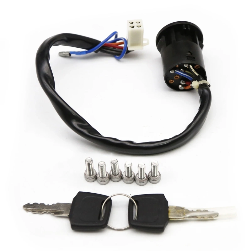 50cc 80cc 100cc 125cc 150cc 200cc 250cc Universal 5 Wires Scooter Ignition Switch Lock Key Set Motorcycle Accessories