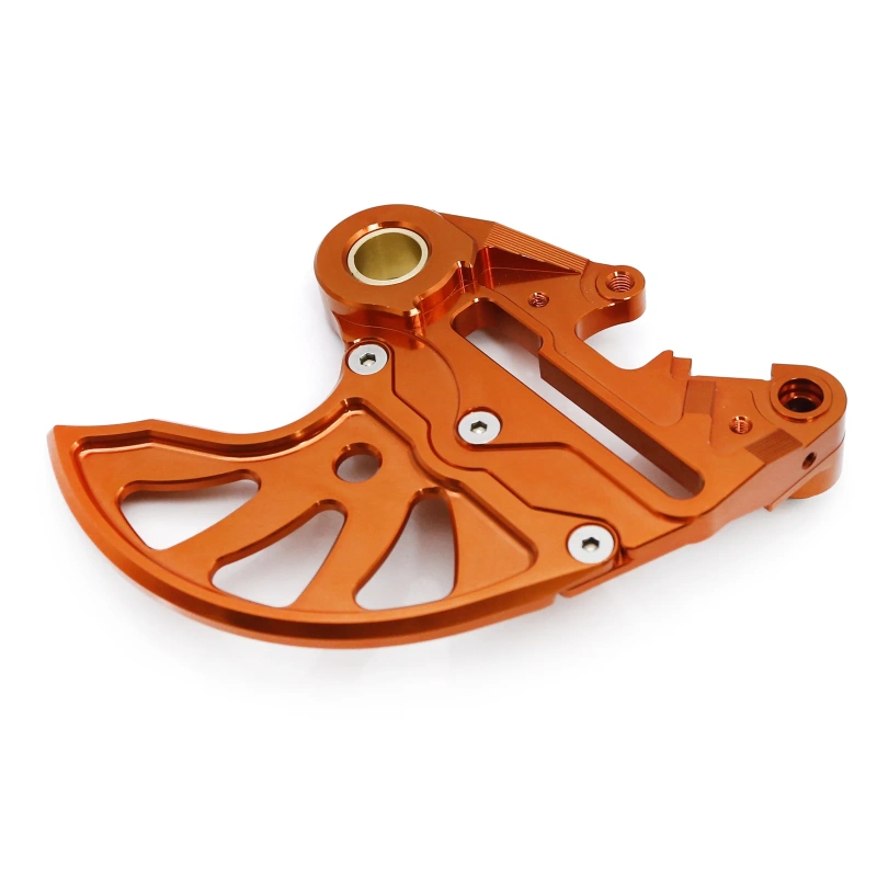 CNC Rear Brake Disc Guard For EXC EXC-F XC XCF XC-W XCF-W SX SX-F TPI 6 Days 125 200 250 300 350 400 450 500 530 2004-2012