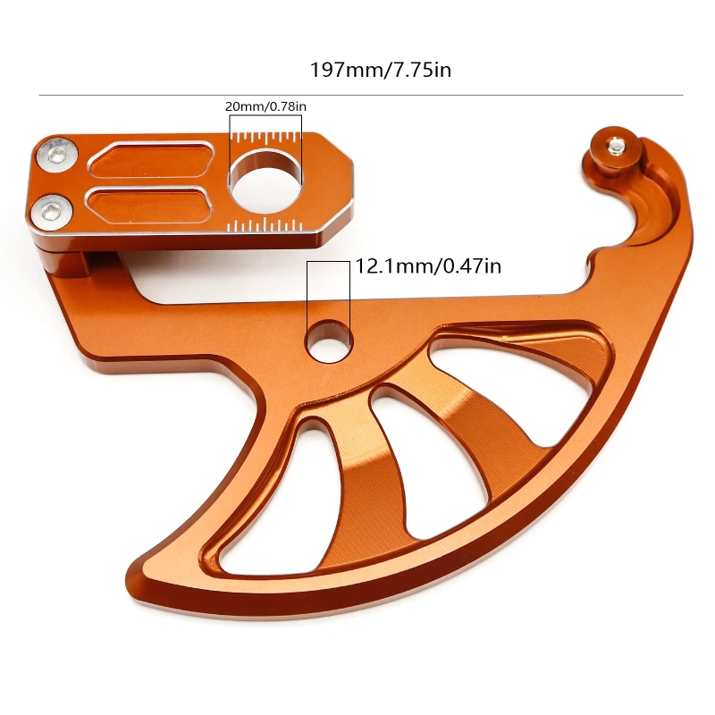 20mm Axle CNC Aluminum Rear Brake Disc Guard Cover Protector For Husqvarna TC85 TC 85 2014 2015 2016 2017 2018 2019